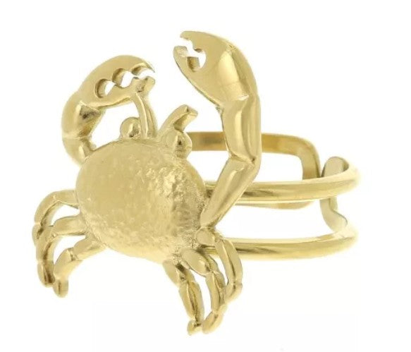 Anillo cangrejo ajustable