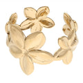 Anillo flor ajustable
