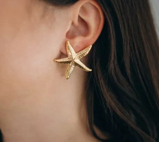 Pendientes estrella de mar
