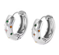 Pendientes Mamá Plateado